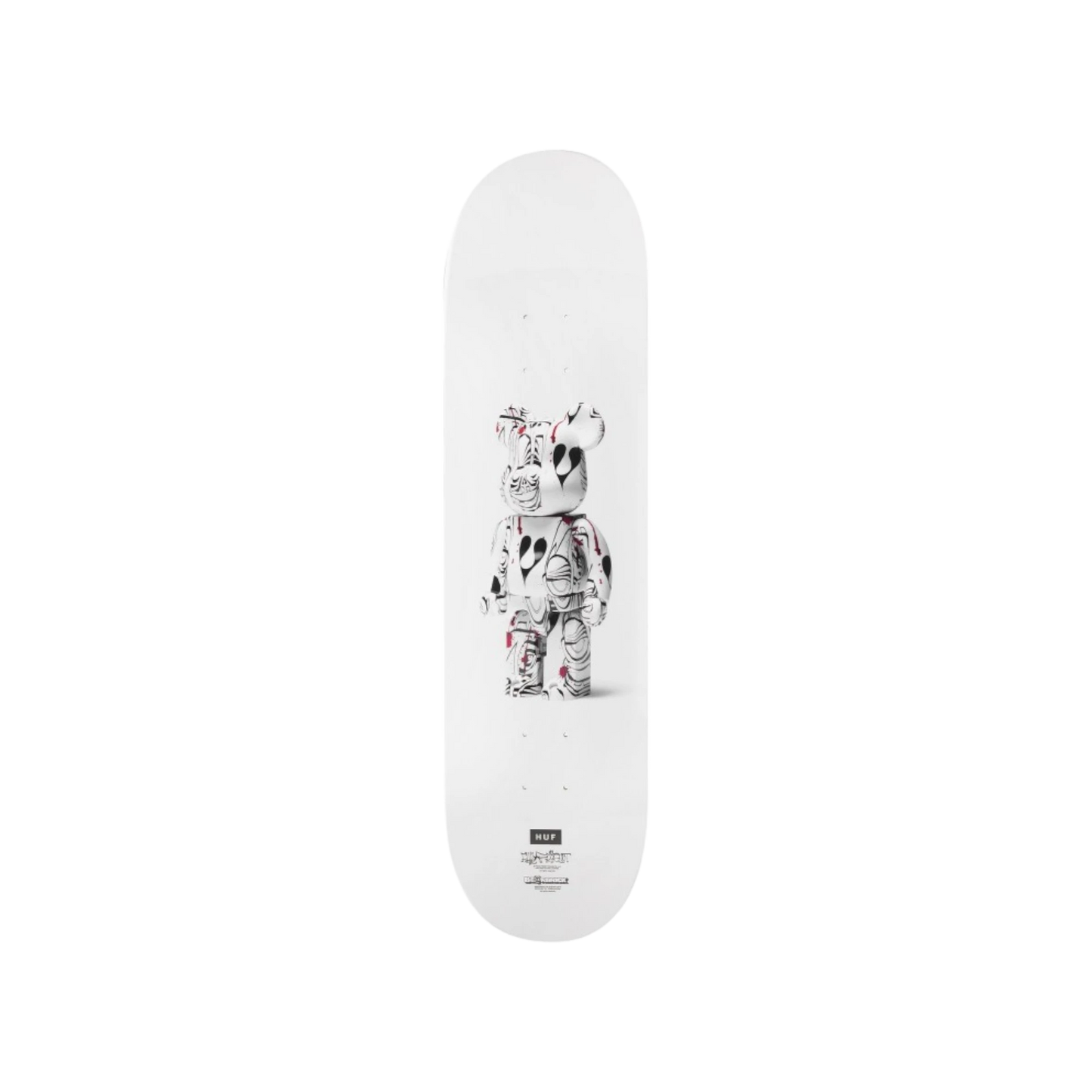 Tabla Skate HUF Phil Frost x Bearbrick Deck