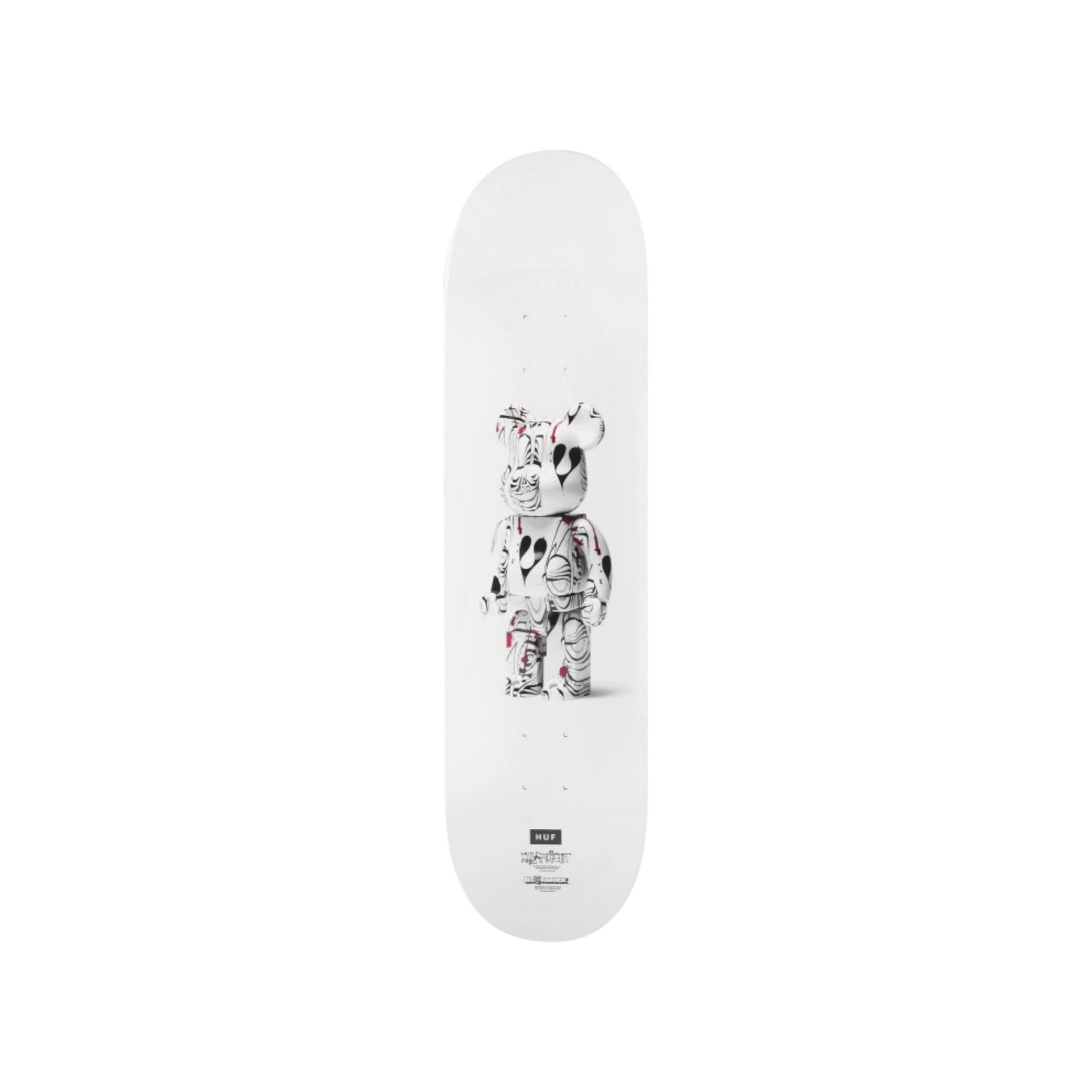 Tabla Skate HUF Phil Frost x Bearbrick Deck