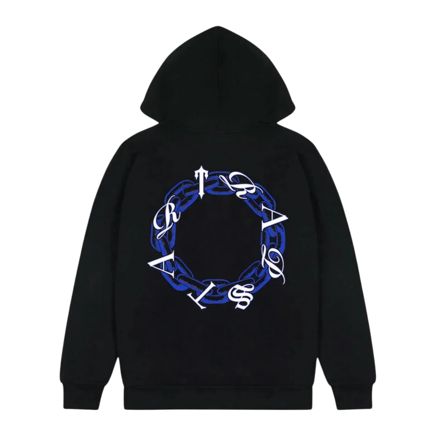 Trapstar Chain Script Hoodie Black