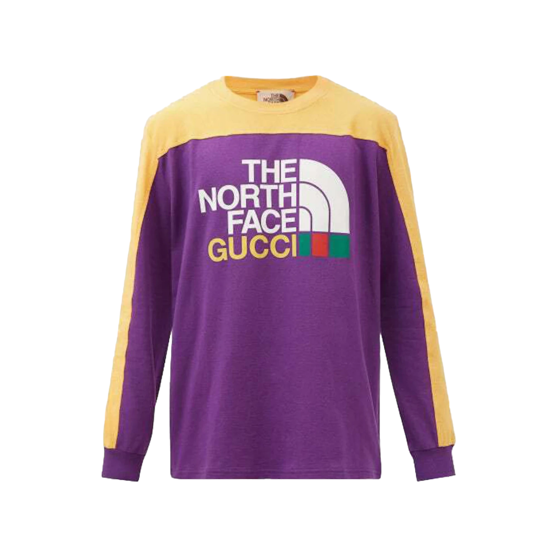 Gucci x The North Face LS Purple/Yellow