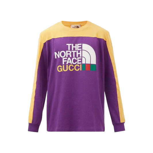 Gucci x The North Face LS Purple/Yellow