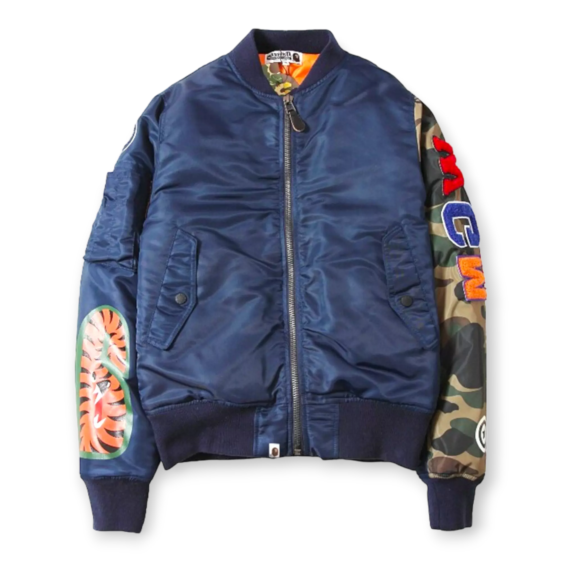 Bape Varsity Jacket Camo