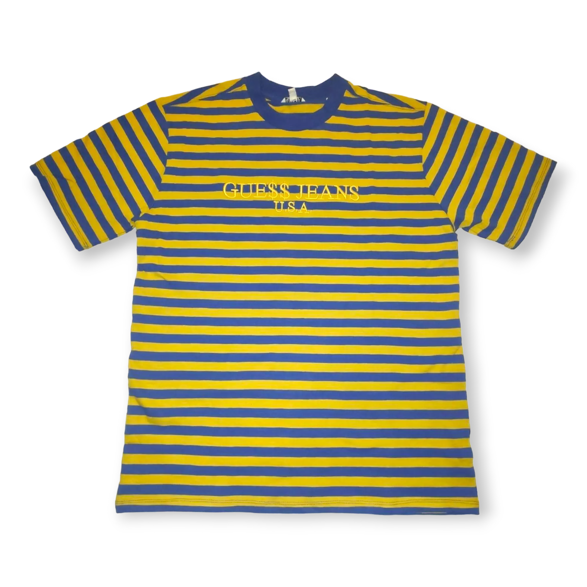 Izu Moke Guess Striped Shirt Guess T Shirt Asap Rocky Mens