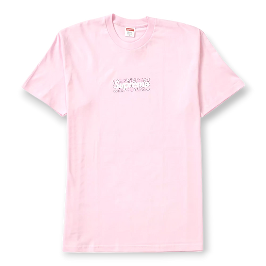 Supreme Bandana Box Logo Tee Pink